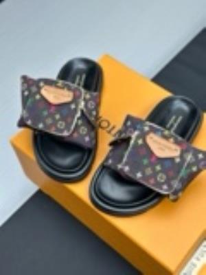 wholesale quality louis vuitton pool pillow comfort sandals model no. 45
